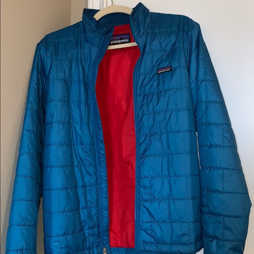 Boys Patagonia puff jacket